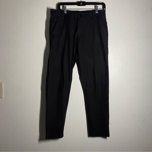 LULULEMON Black Commission Warpstreme Pant Classic 30 X 28
